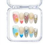 Rainbow Floral Metal Star Dream