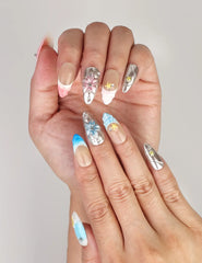 Rainbow Floral Metal Star Dream