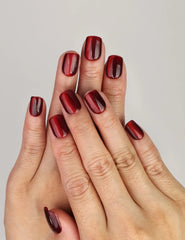 Burgundy Velvet Shine