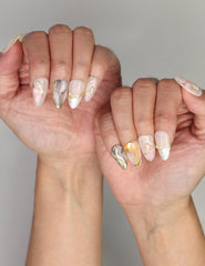 Oriental Marble Floral Luxury