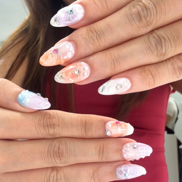 Beautiful finished nails