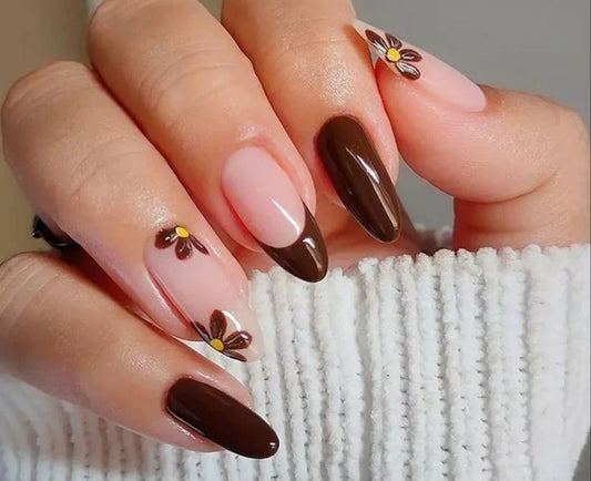 Simple press-on nails in minimalist nude, pastel, and shimmer designs by Nail Lover, featuring chic and reusable press-on nail styles