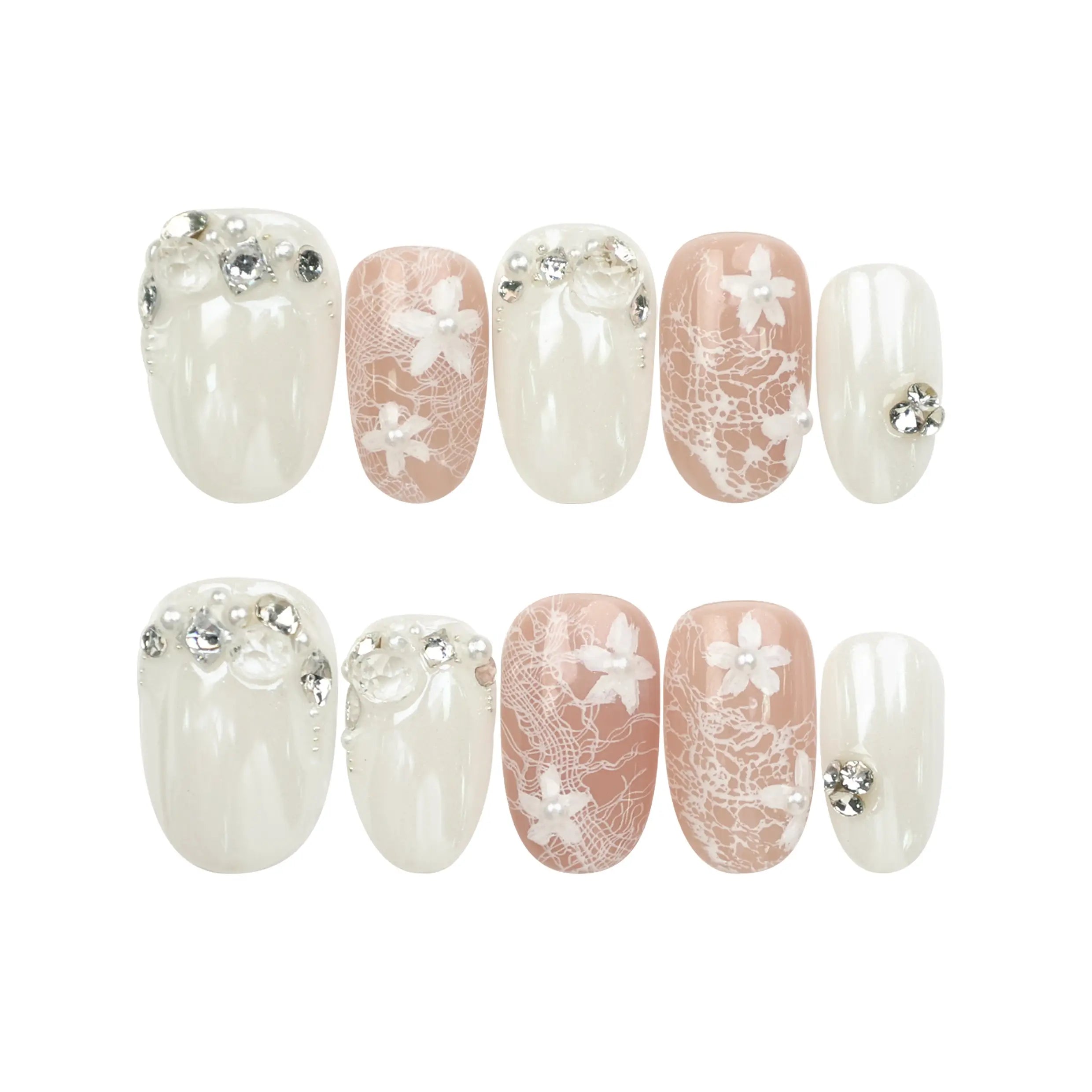 Lace Diamond Blossom
