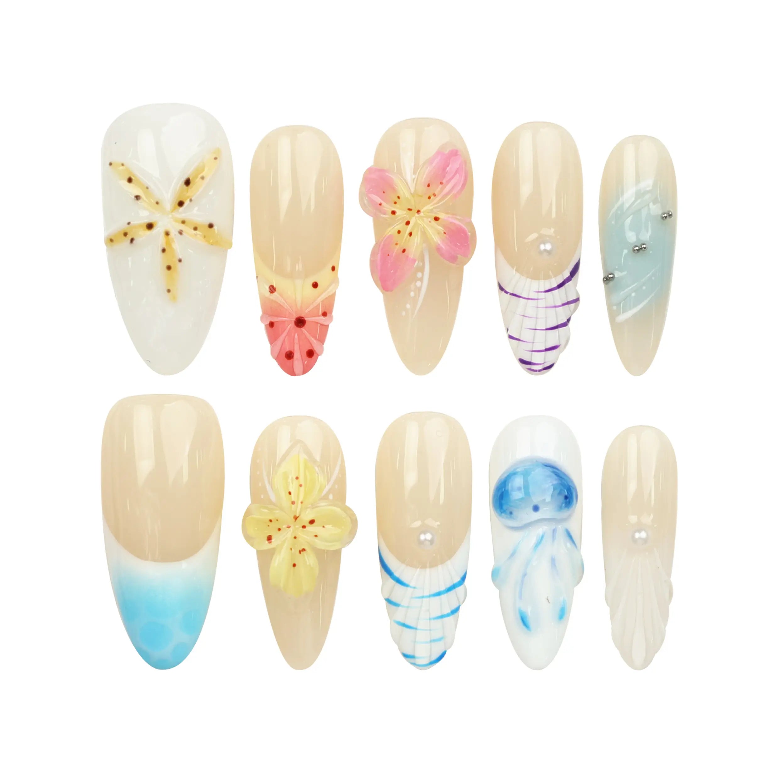 Dreamy Marine Creature Floral