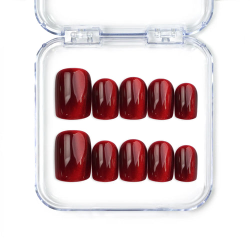 Burgundy Velvet Shine