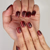 Burgundy Velvet Shine