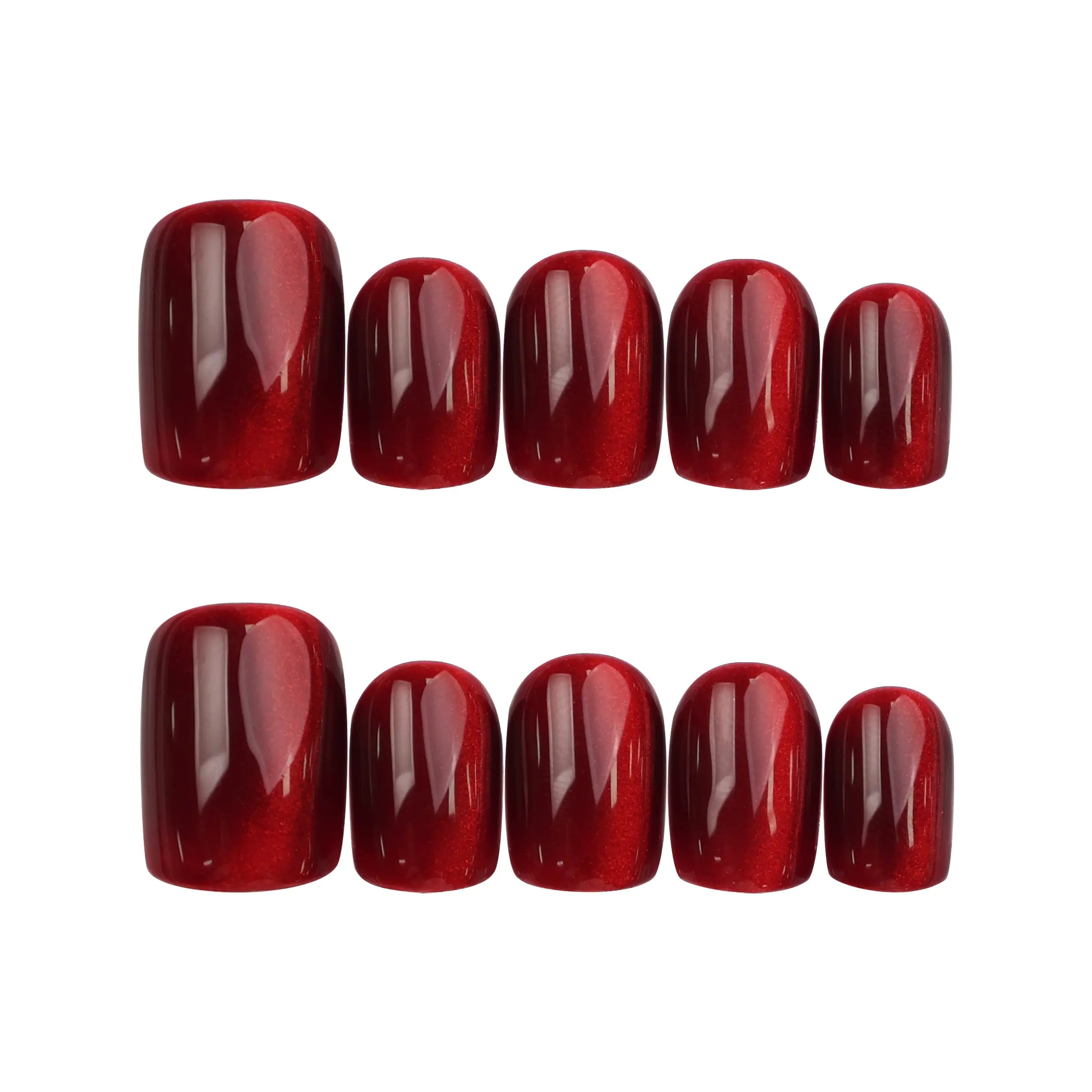 Burgundy Velvet Shine