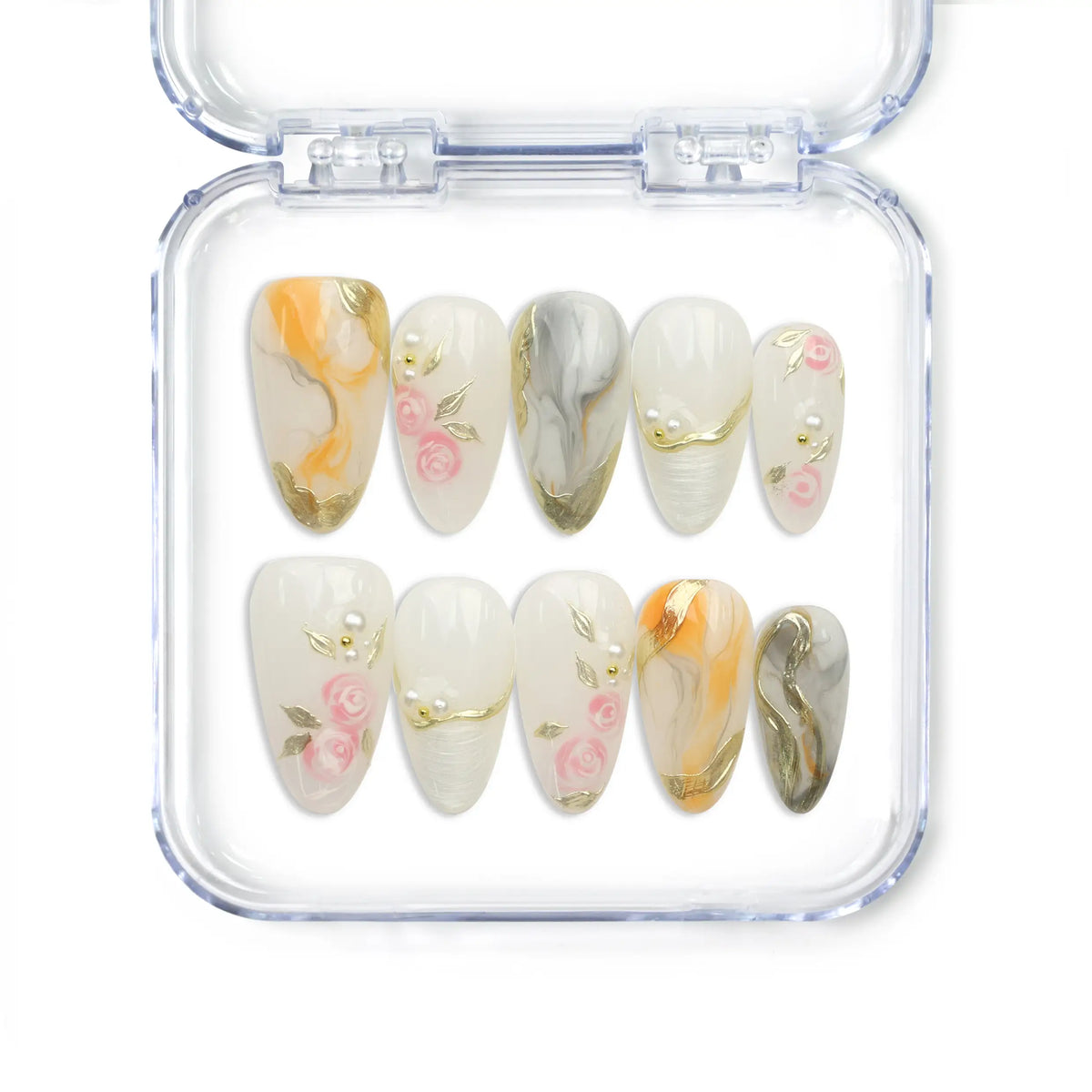 Oriental Marble Floral Luxury