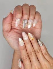 Oriental Marble Floral Luxury