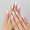 Naillover Mauve Shine Singapore press on nails shown on hand with soft shimmer finish for everyday chic look