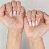 Naillover Tender Shine classic cat eye nails styled on hand for elegant effect